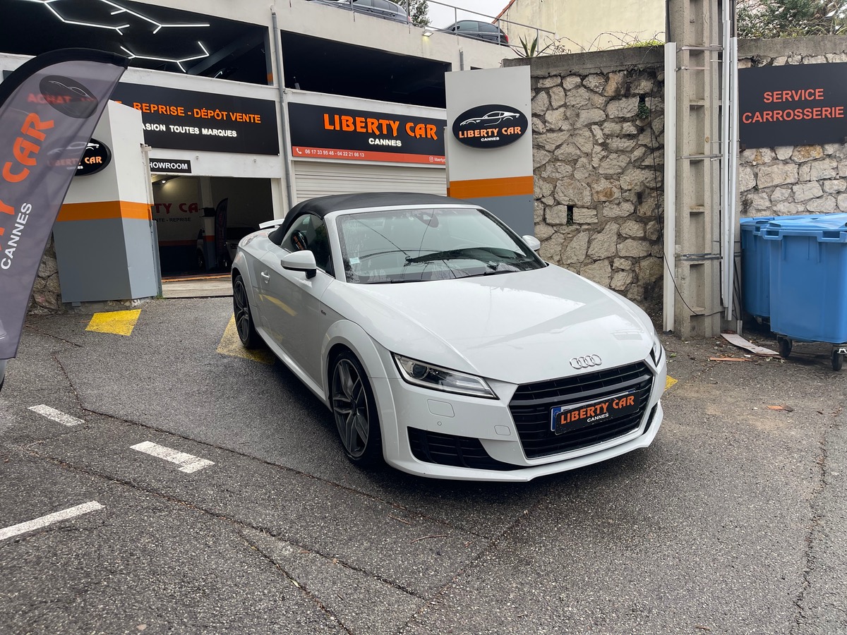 Audi TT Roadster 2.0 TFSI 230 CV / 1er Main / KM Réel / Jantes RS / S Line