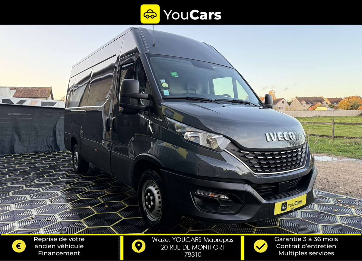 Iveco Daily VI FOURGON PHASE 2 - 156 CV TURBO -  BOITE AUTO - CAMERA DE RECUL  - RAMPE DE CHARGE