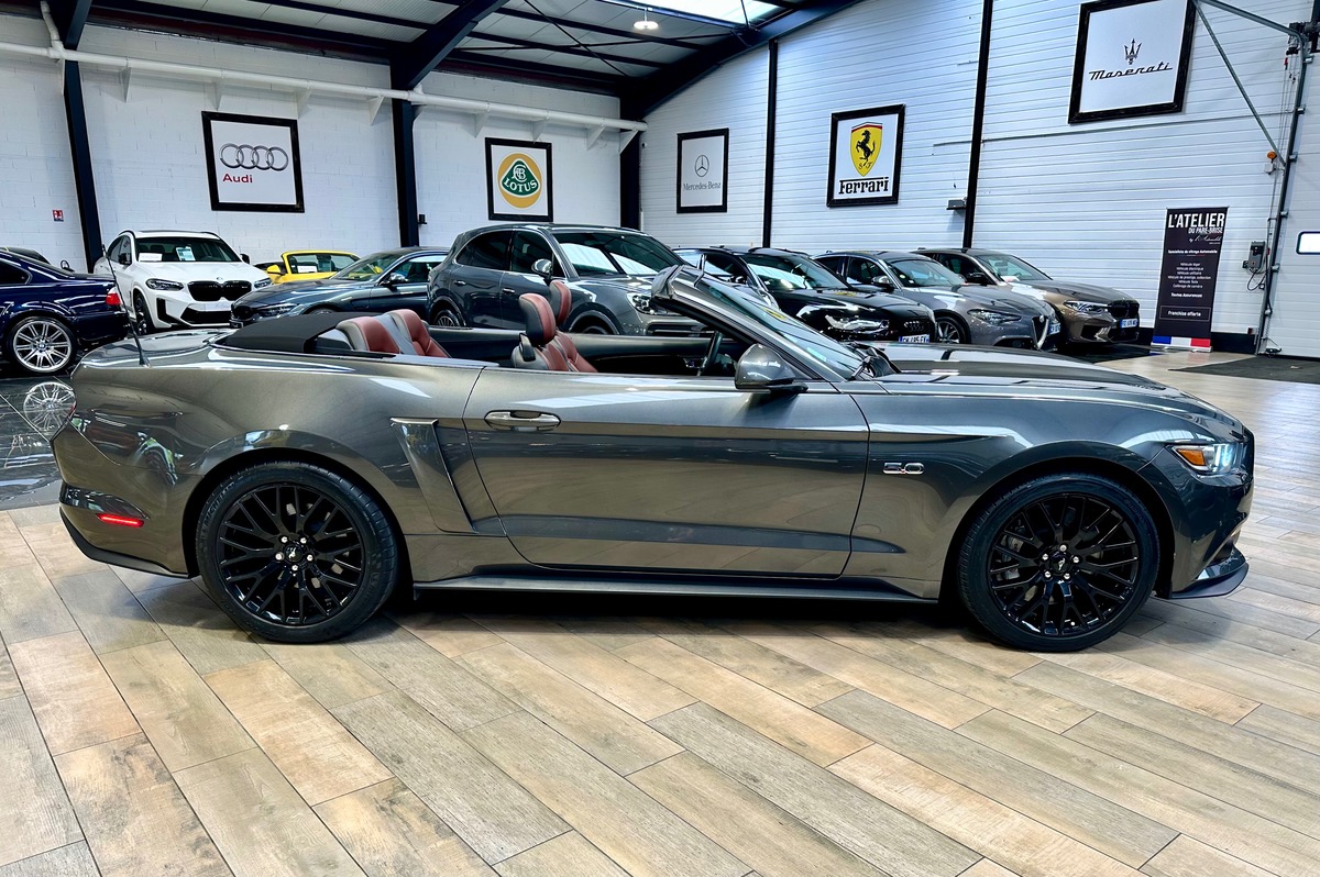 Ford Mustang GT Cabriolet 5.0 V8 421 BVA6 FR a