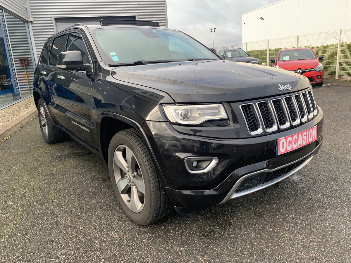 Jeep Grand Cherokee 250 ch | Overland | Toit ouvrant panoramique | Caméra de recul | Attelage