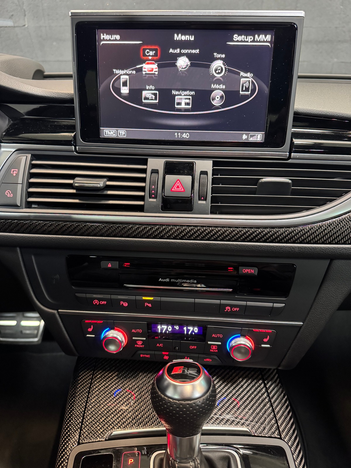 Audi RS6 AVANT C7 4.0 V8 TFSI 560CH QUATTRO - FREINS CÉRAMIQUE - ORIGINE FRANCE