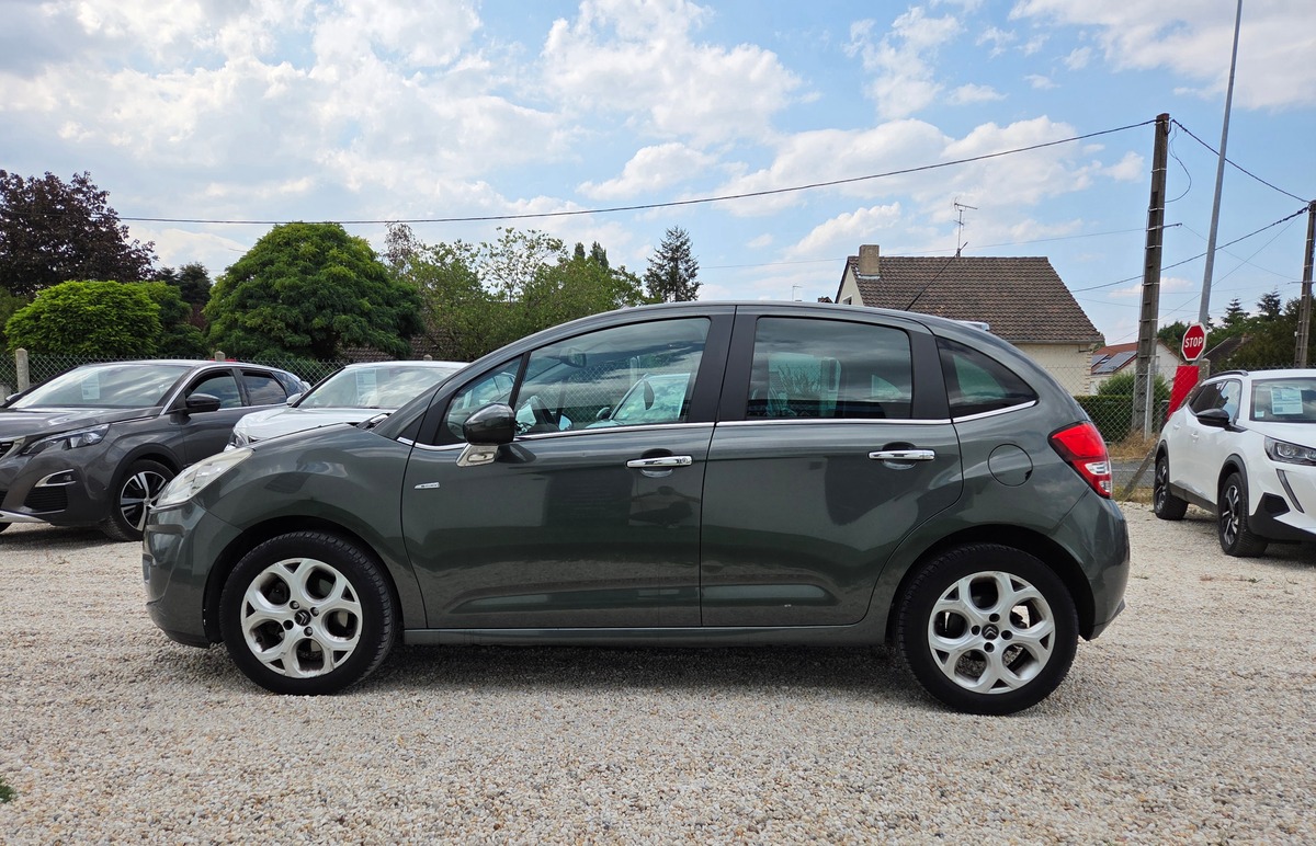 Citroën C3 PHASE II 1.6 VTI 120 CV EXCLUSIVE / BOITE AUTOMATIQUE / FAIBLE KILOMÉTRAGES