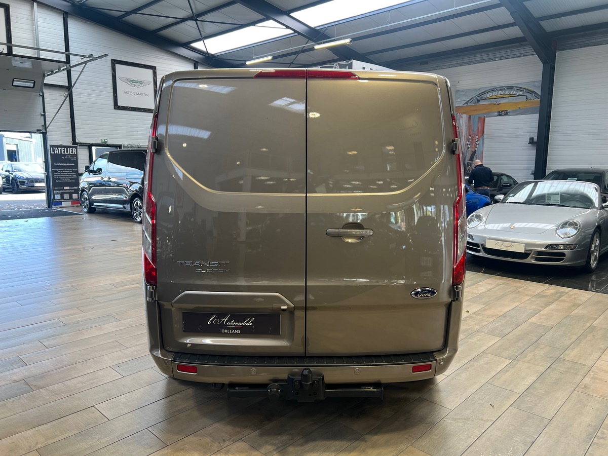 Ford Custom 6 places L1H1 Fourgon 2.0 EcoBlue 170 BVA6 + benne bois AR