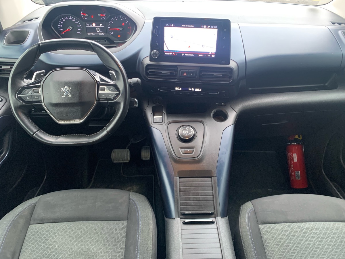 Peugeot Rifter 130 ch | Allure | Régulateur vitesse | Apple car play Android auto | Roue de secours