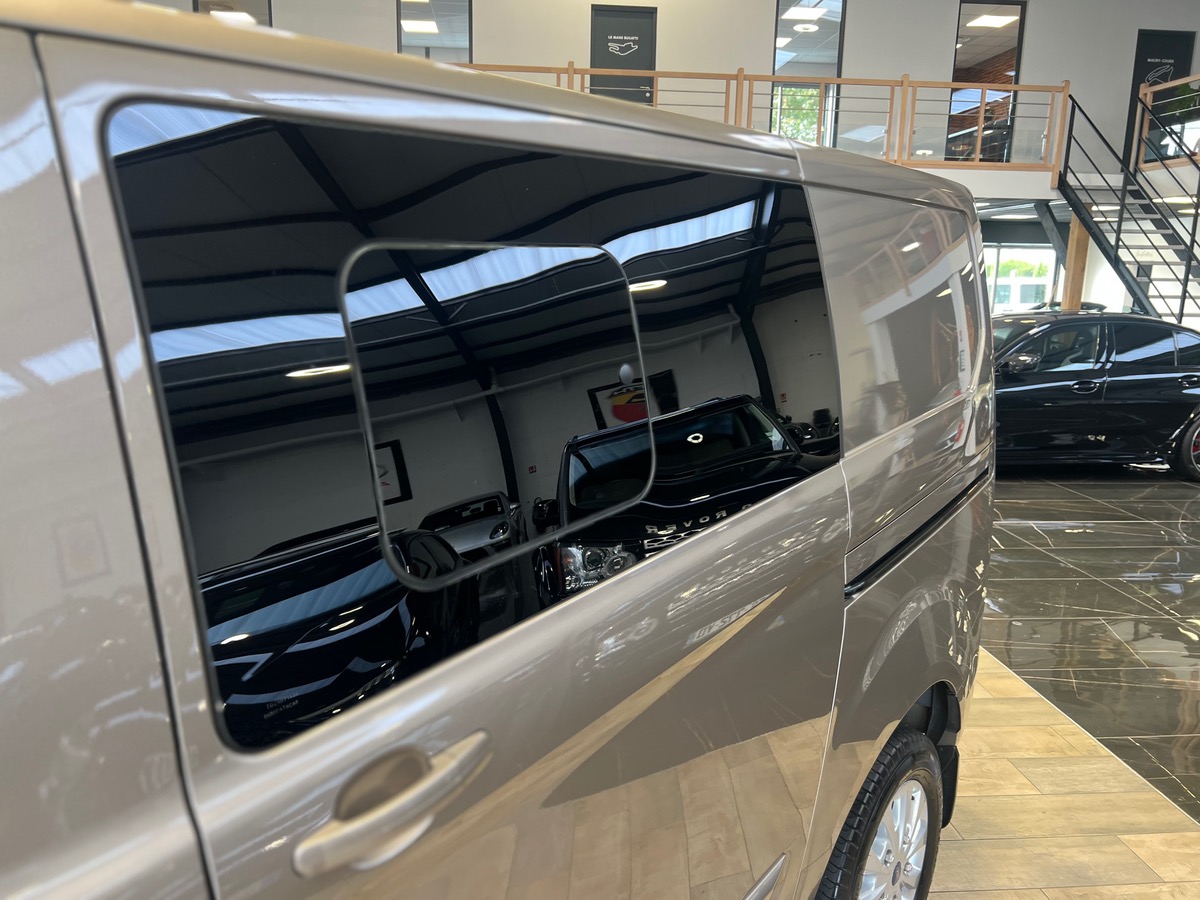Ford Custom 6 places L1H1 Fourgon 2.0 EcoBlue 170 BVA6 + benne bois AR