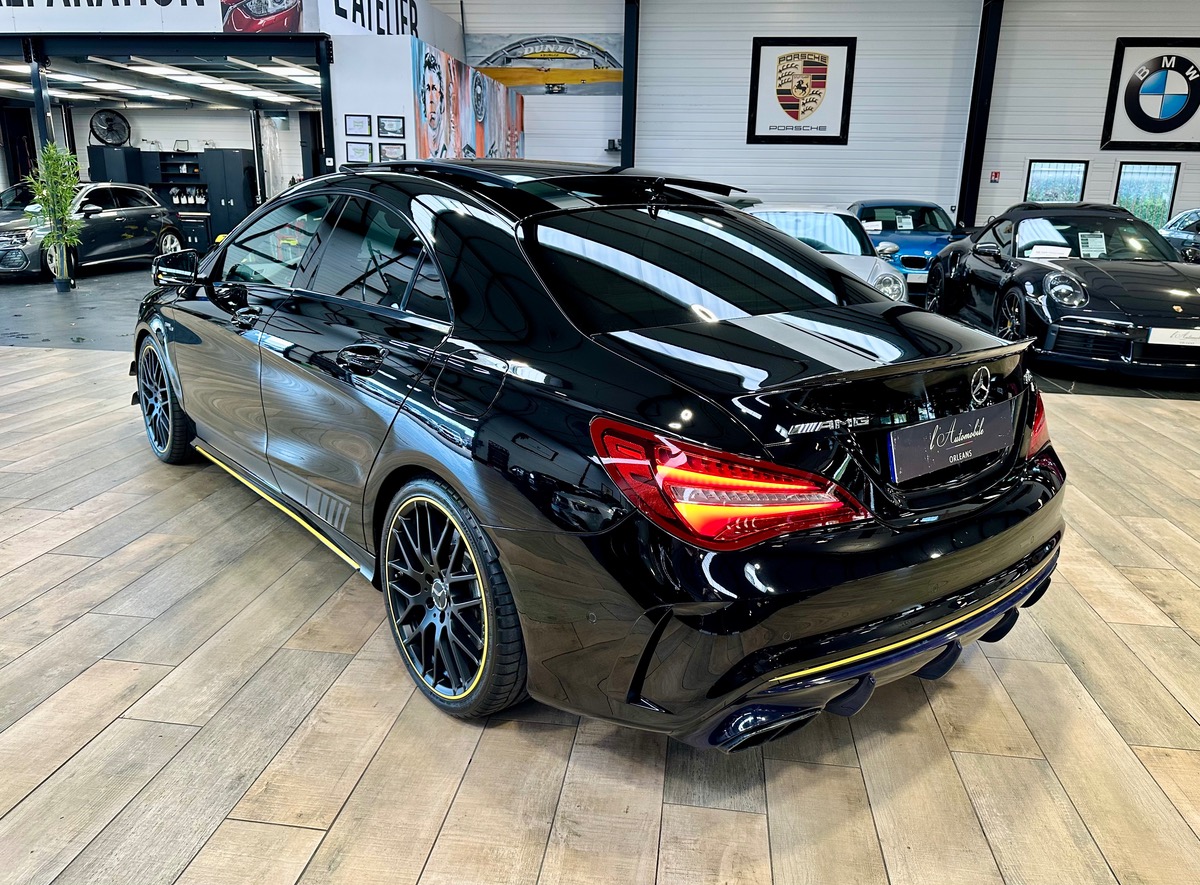 Mercedes-Benz CLA (2) 45 AMG 381 Yellow Night Edition 4Matic 7G-DCT Full