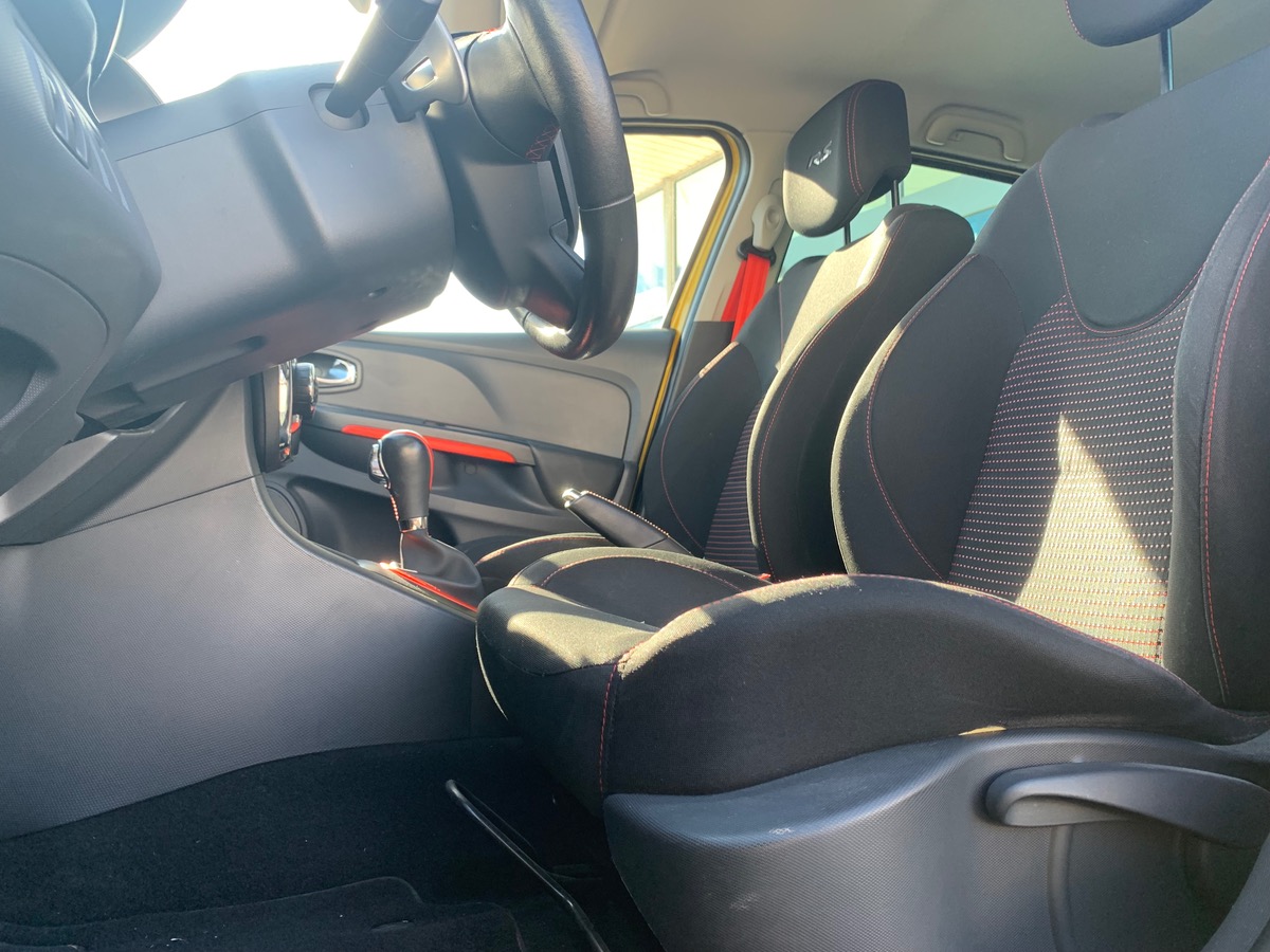 RENAULT Clio IV 200 ch | RS | Jaune Sirius | Révision complète en 03/2025 | Palettes au volant
