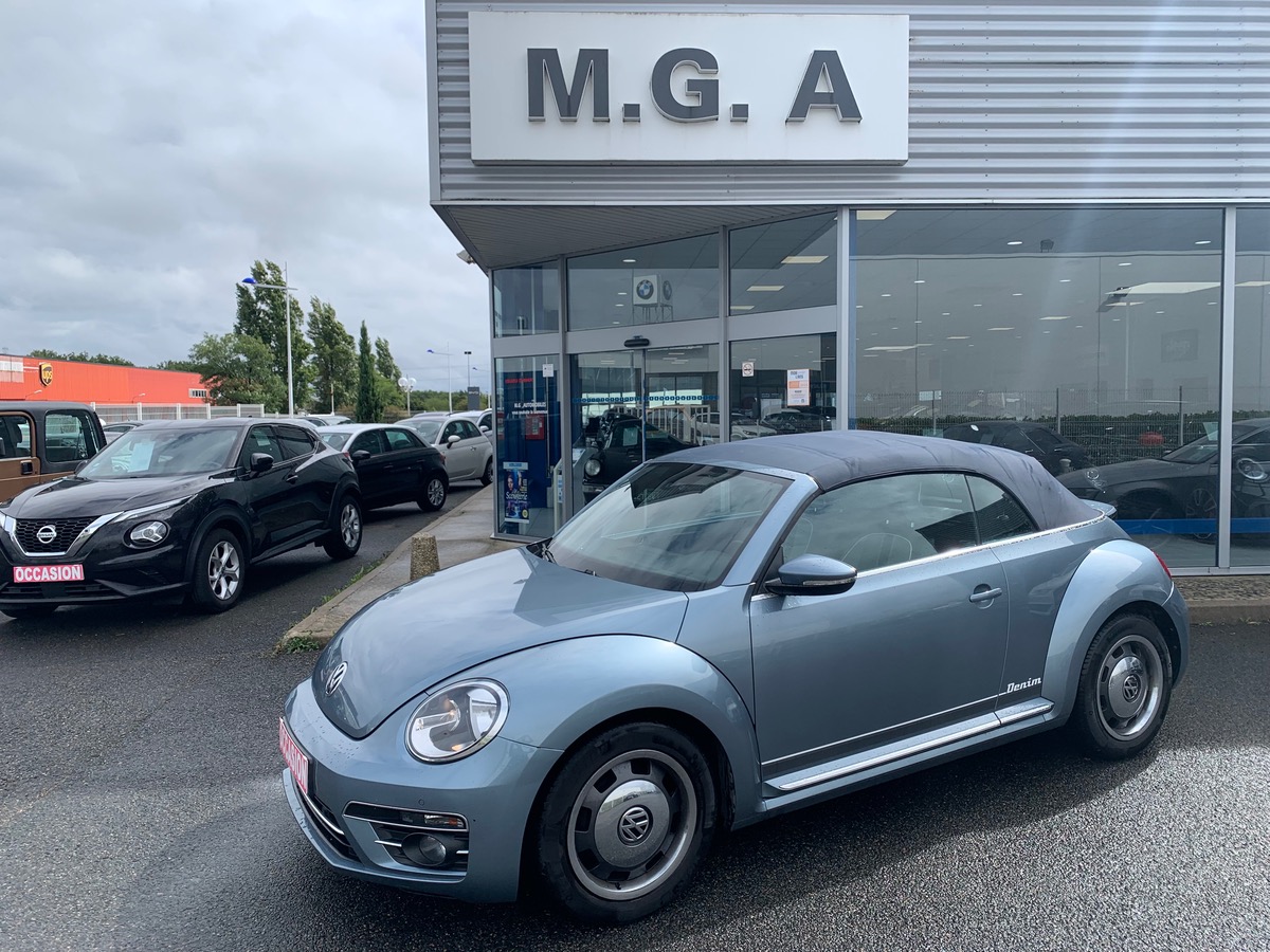 Volkswagen Coccinelle 105 ch | DENIM | GPS | Régulateur de vitesse | Écran tactile | Bluetooth