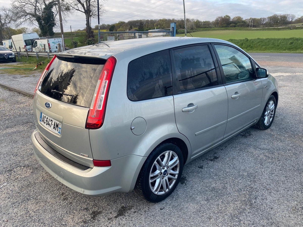 Ford C-max 2.0 tdci 110cv boîte auto / kit de distribution neuf / cuir 165060km