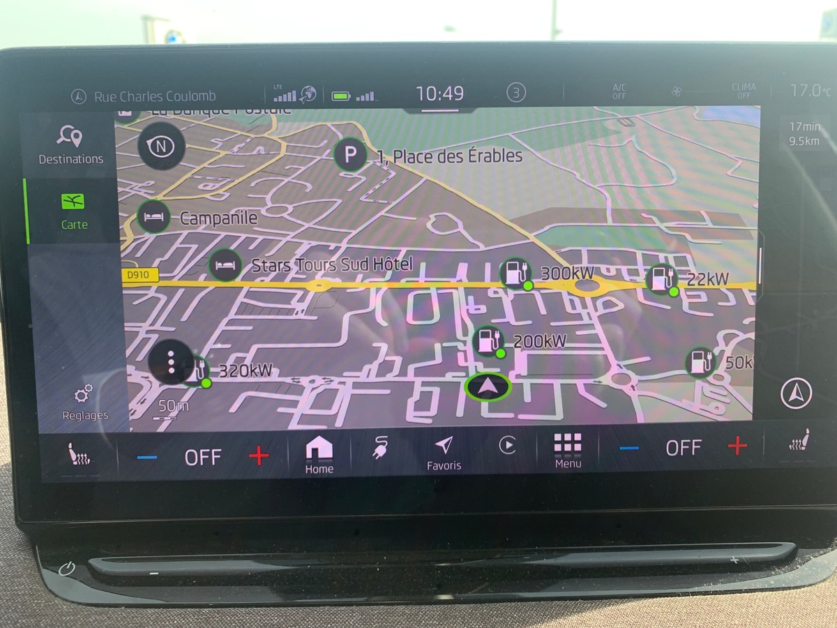 Skoda Enyaq 180 chevaux | iV60 | Apple car Play | Régulateur vitesse adaptatif | Siéges chauffants