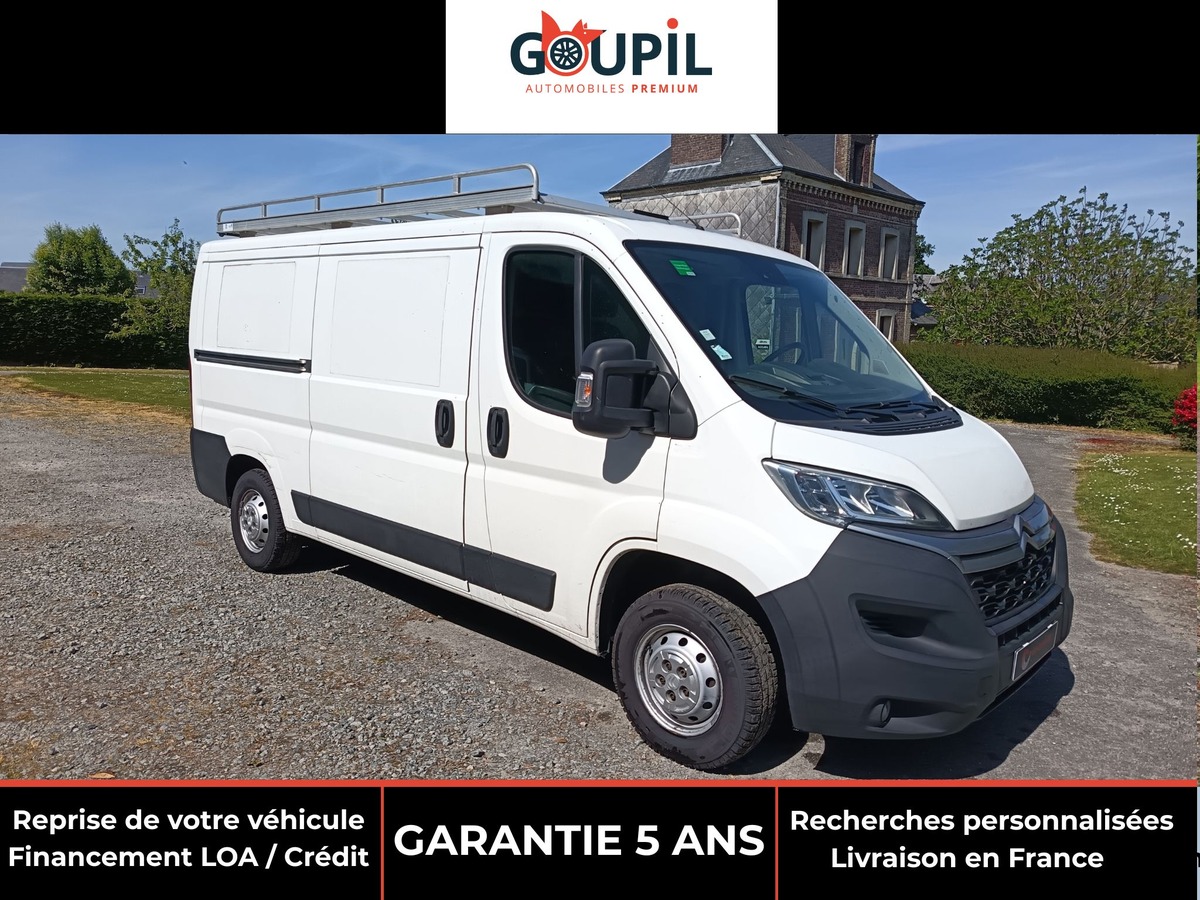 Citroën Jumper L2H1 BLUEHDI 120 CH DRIVER/GALERIE/CROCHET D'ATTELAGE GTIE 6 MOIS