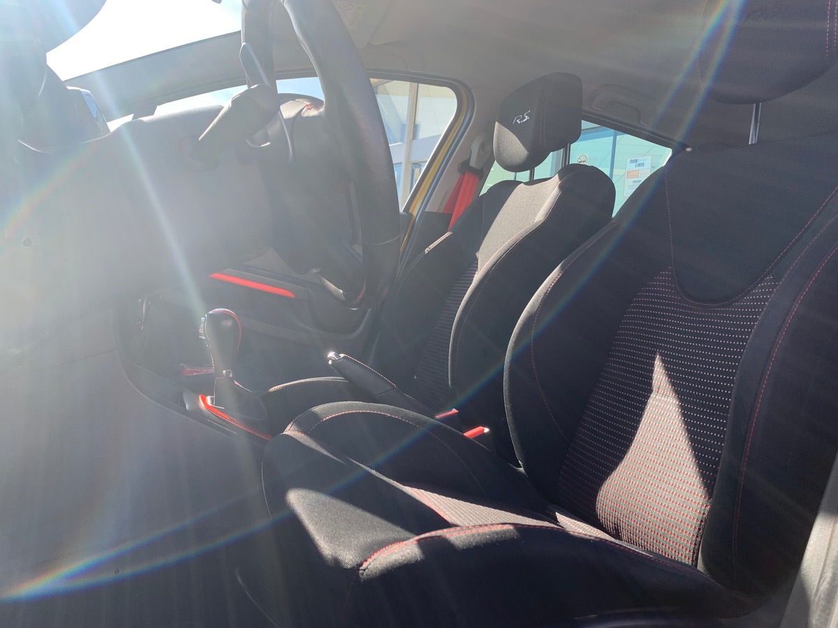 RENAULT Clio IV 200 ch | RS | Jaune Sirius | Révision complète en 03/2025 | Palettes au volant