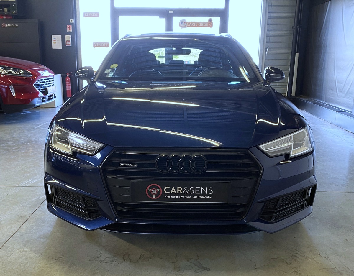 Audi A4 AVANT V (B9) 2.0 TDI 190ch QUATTRO S-LINE PLUS - CARPLAY / Toit Pano / Virtual  S-tronic 7