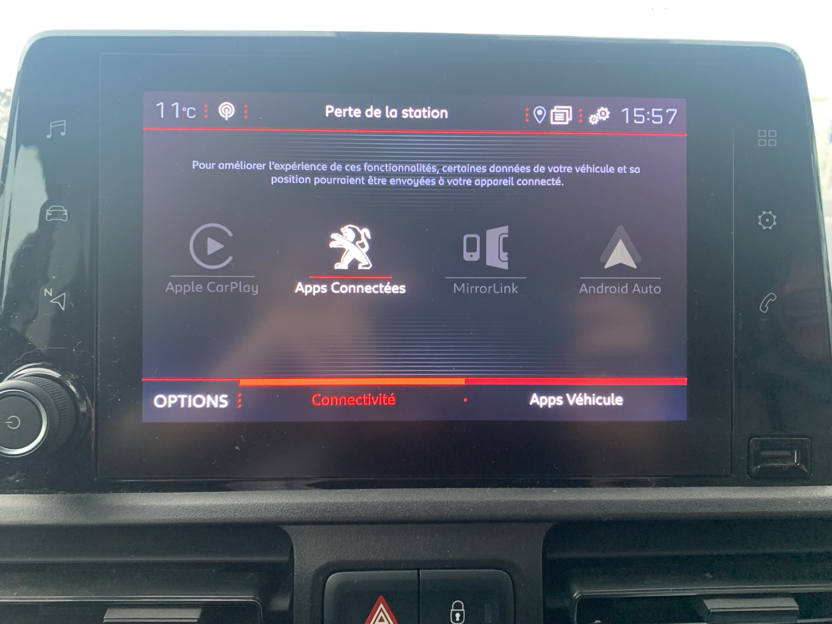 Peugeot Rifter 130 ch | Allure | Régulateur vitesse | Apple car play Android auto | Roue de secours