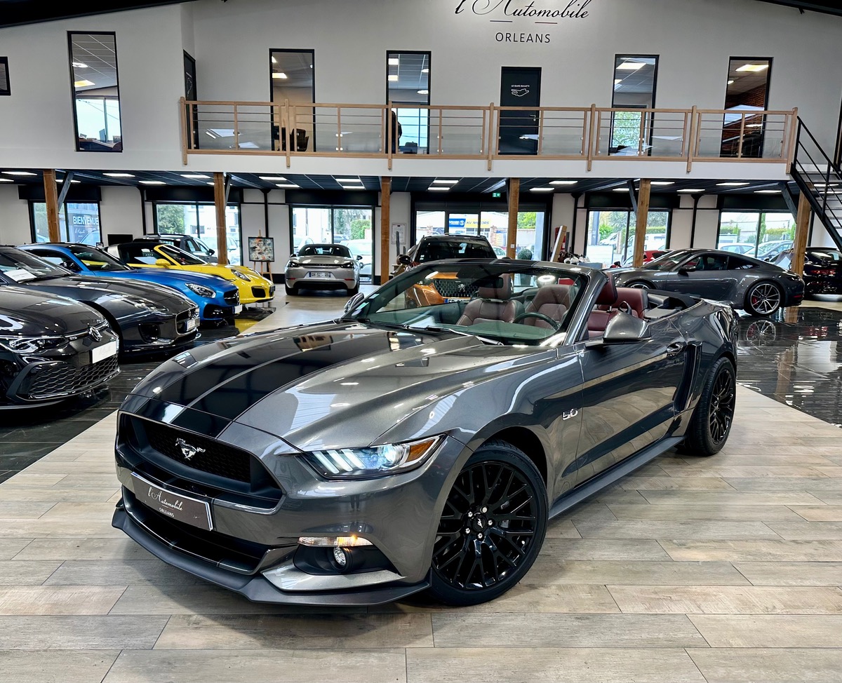 Ford Mustang GT Cabriolet 5.0 V8 421 BVA6 FR a