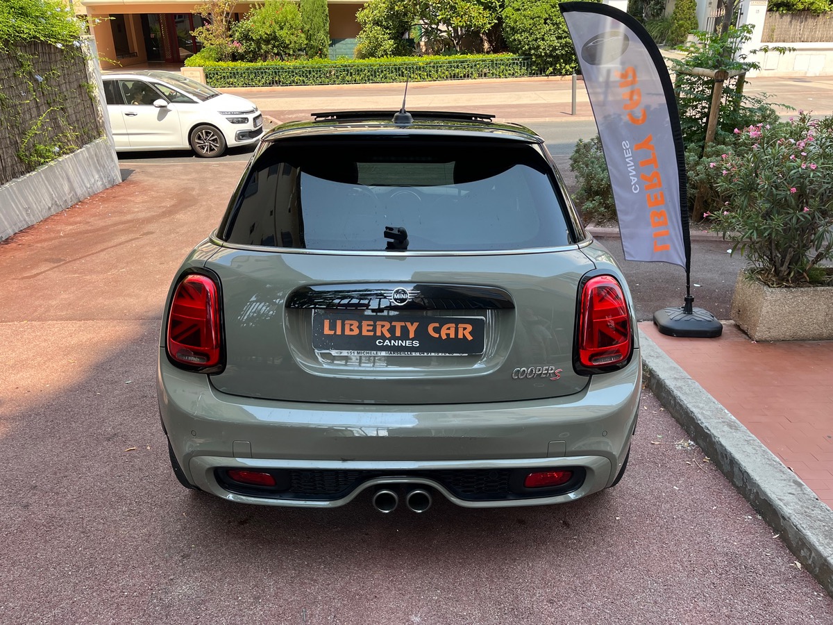 Mini Mini Cooper s 192 CV PACK JCW / TOIT OUVRANT / 5 PORTES / JANTES NOIRES/ Carplay