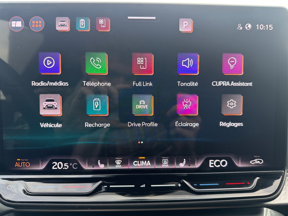Cupra FORMENTOR E-HYBRID 204 | V | Pack Audio SENNHEISER | JA 19 Sandstorm cuivrées | Caméra Recul