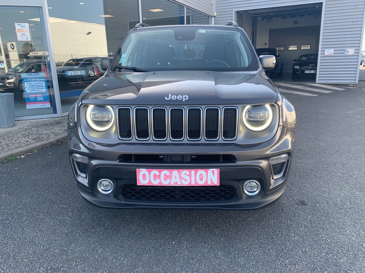 Jeep Renegade 120 ch | Limited | Caméra de recul | Régulateur de vitesse | Avertisseur Angles Morts