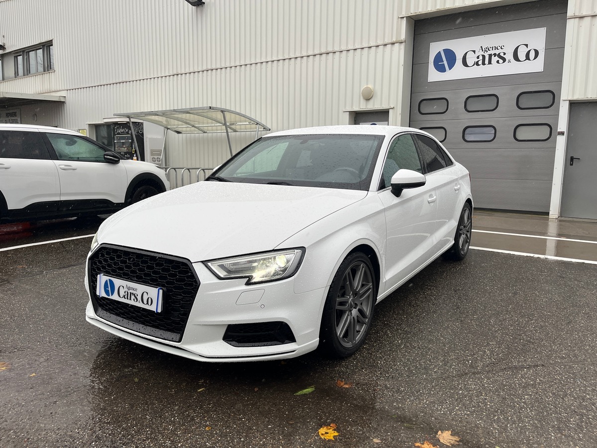 Audi A3 Berline 2.0 150ch BUSINESS DSG, SUIVI COMPLET, VIRTUAL COCKPIT, CAMERA, KEYLESS, REGULATEUR