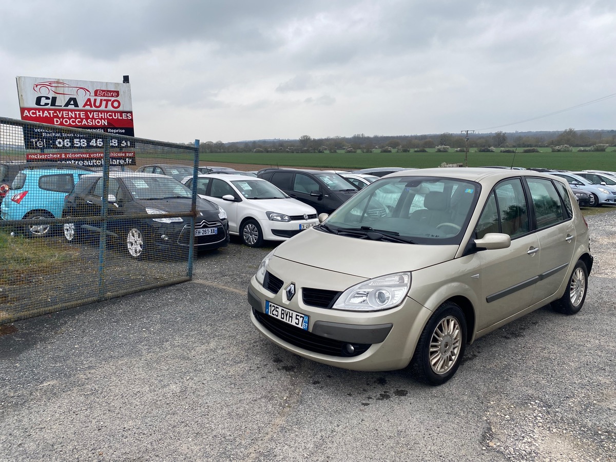 RENAULT Scenic II 1.9 dci 130cv privilège petit prix 1ere main 199015km