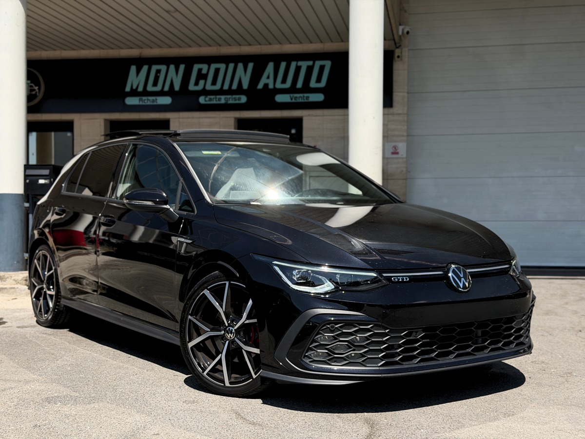 Volkswagen Golf VIII 8 GTD 2.0 TDI 200 CH DSG7 - FULL OPTIONS - Française  - Garantie Constructeur