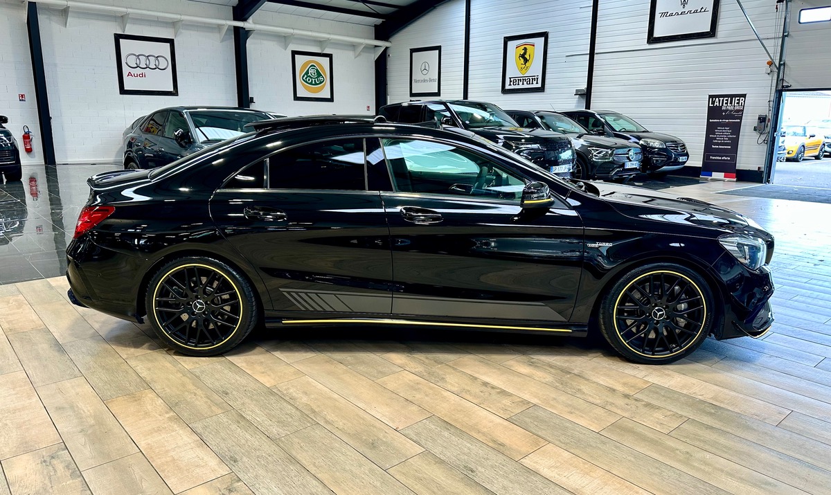 Mercedes-Benz CLA (2) 45 AMG 381 Yellow Night Edition 4Matic 7G-DCT Full
