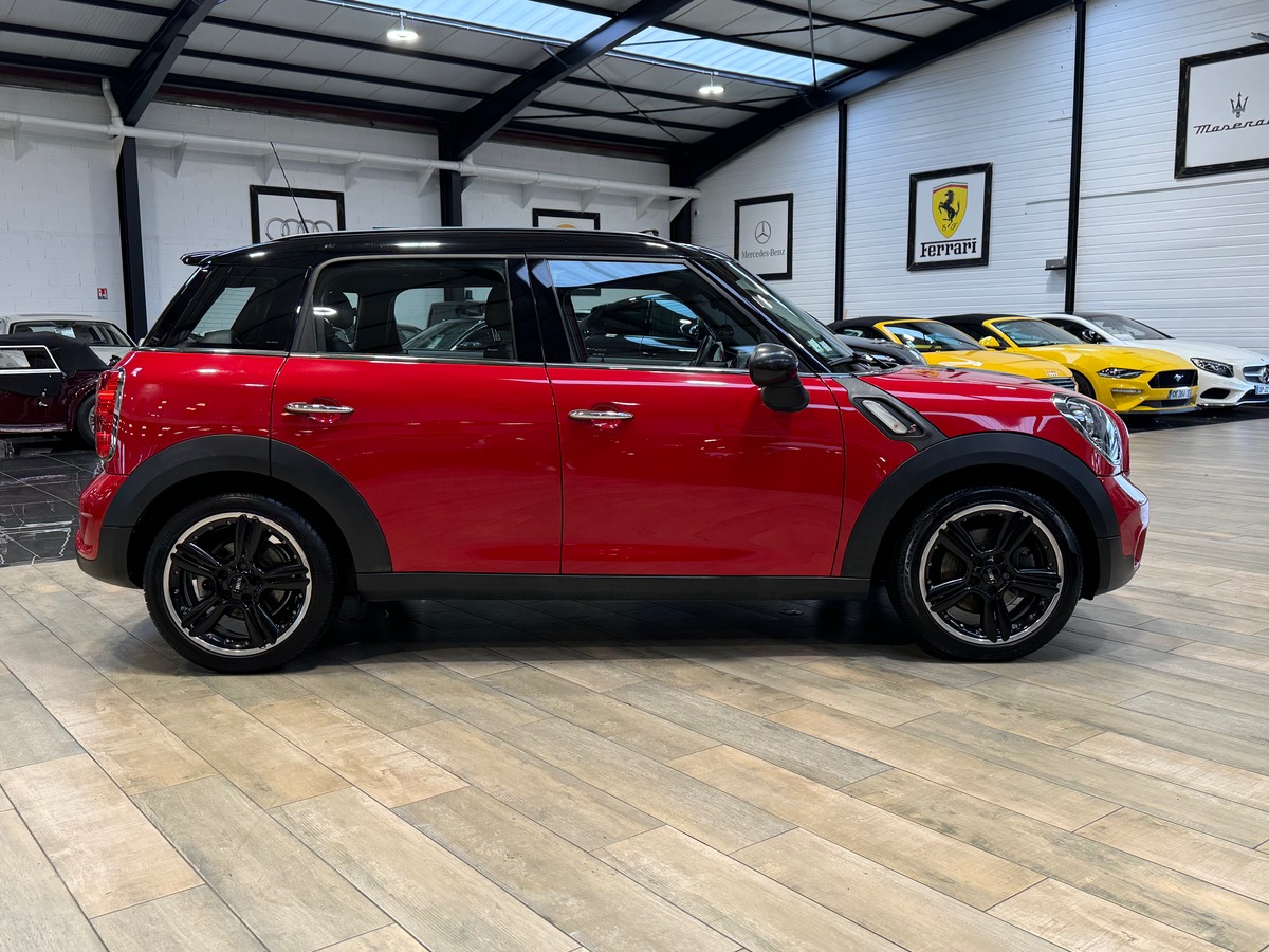 Mini Countryman (R60) COOPER S 184CV TOIT OUVRANT PANORAMIQUE CHILI RED B