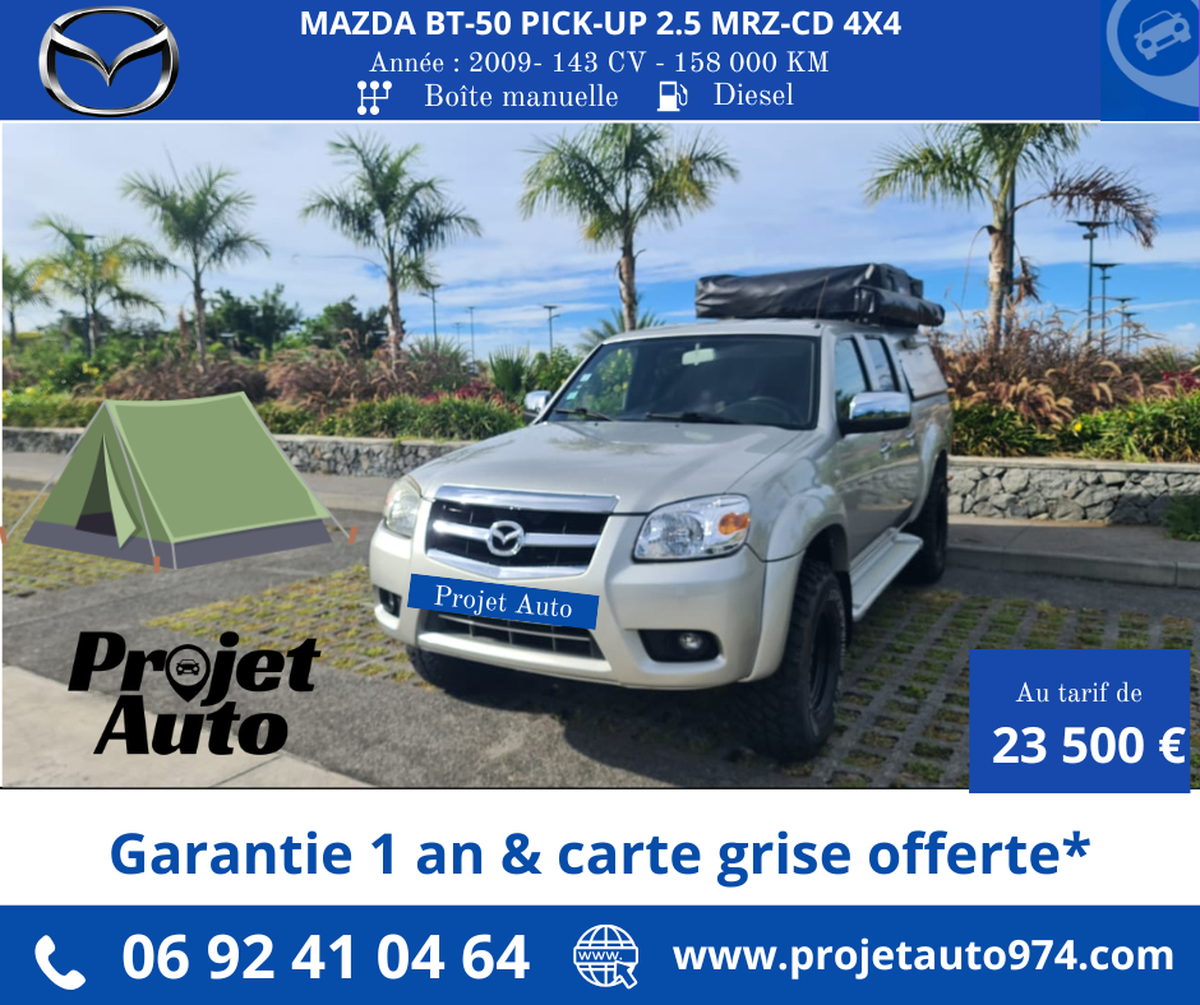 Mazda 2 MAZDA BT-50 PICK-UP 2.5 MRZ-CD 4X4