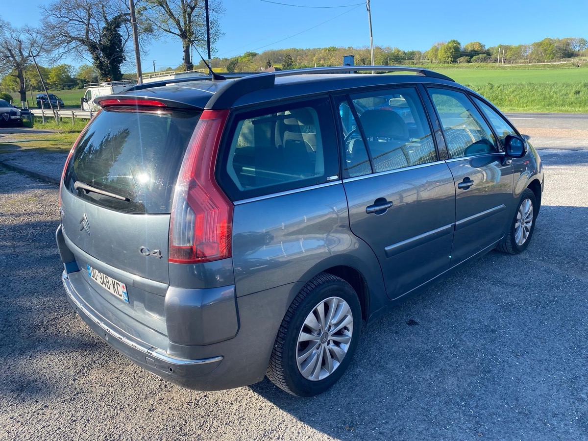 Citroën Grand C4 Picasso 7 places 1.6 hdi 110cv boîte automatique 
