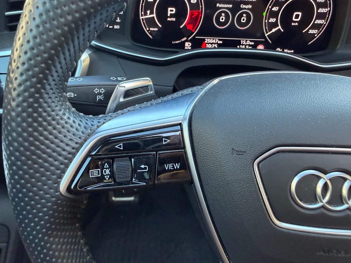 Audi RS6 Avant C8 4.0 V8 600ch FREIN CERAMIQUE / TOIT PANORAMIQUE / SIEGE AV CHAUFFANT VENTILE
