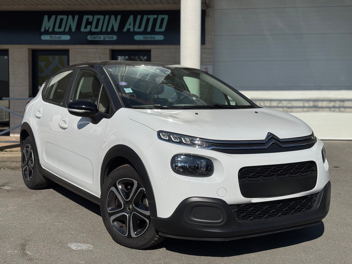 Citroën C3 Phase 3 Shine S&S 110 cv - Carnet d'entretien complet - Courroie changée - Apple Carplay