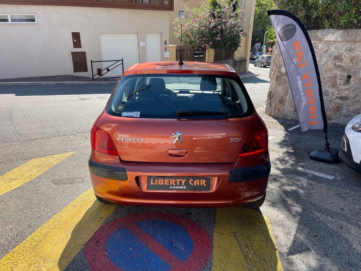 Peugeot 307 1.6 i 110 CV / KM REEL/ 5 Portes / Intérieur Cuir/  Clim/ Boîte auto