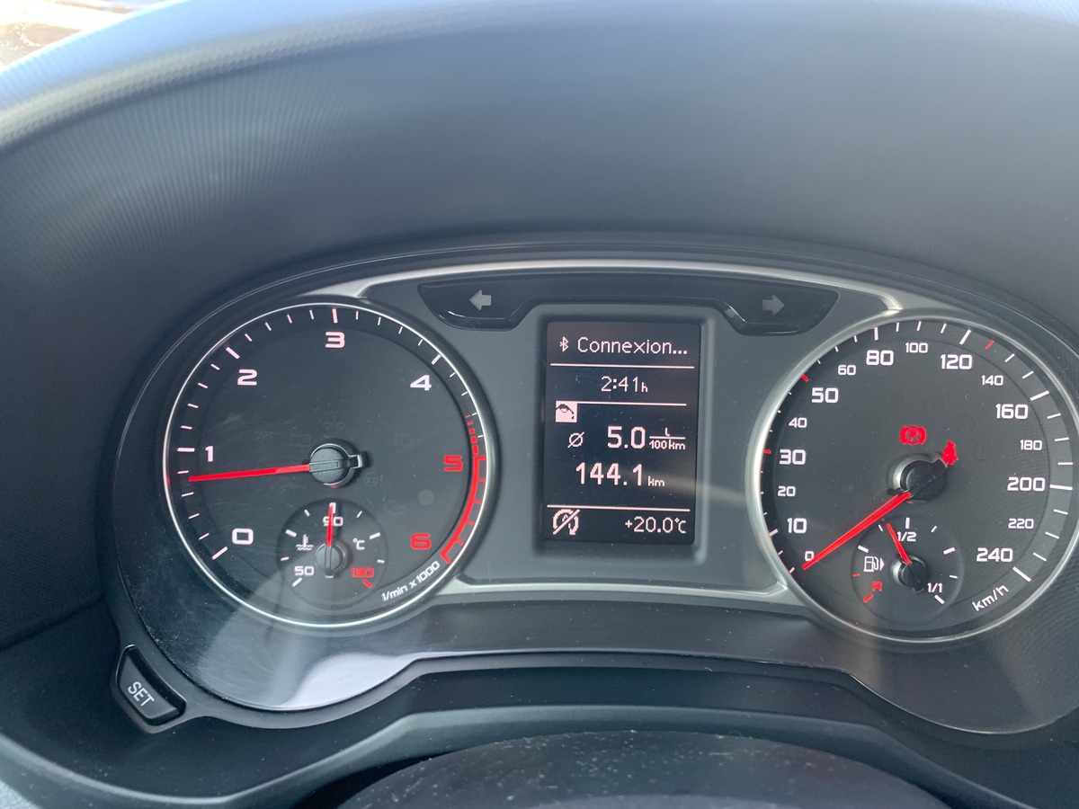 Audi A1 90 chevaux | Régulateur de vitesse | GPS |  Bluetooth | Climatisation | 3 Portes