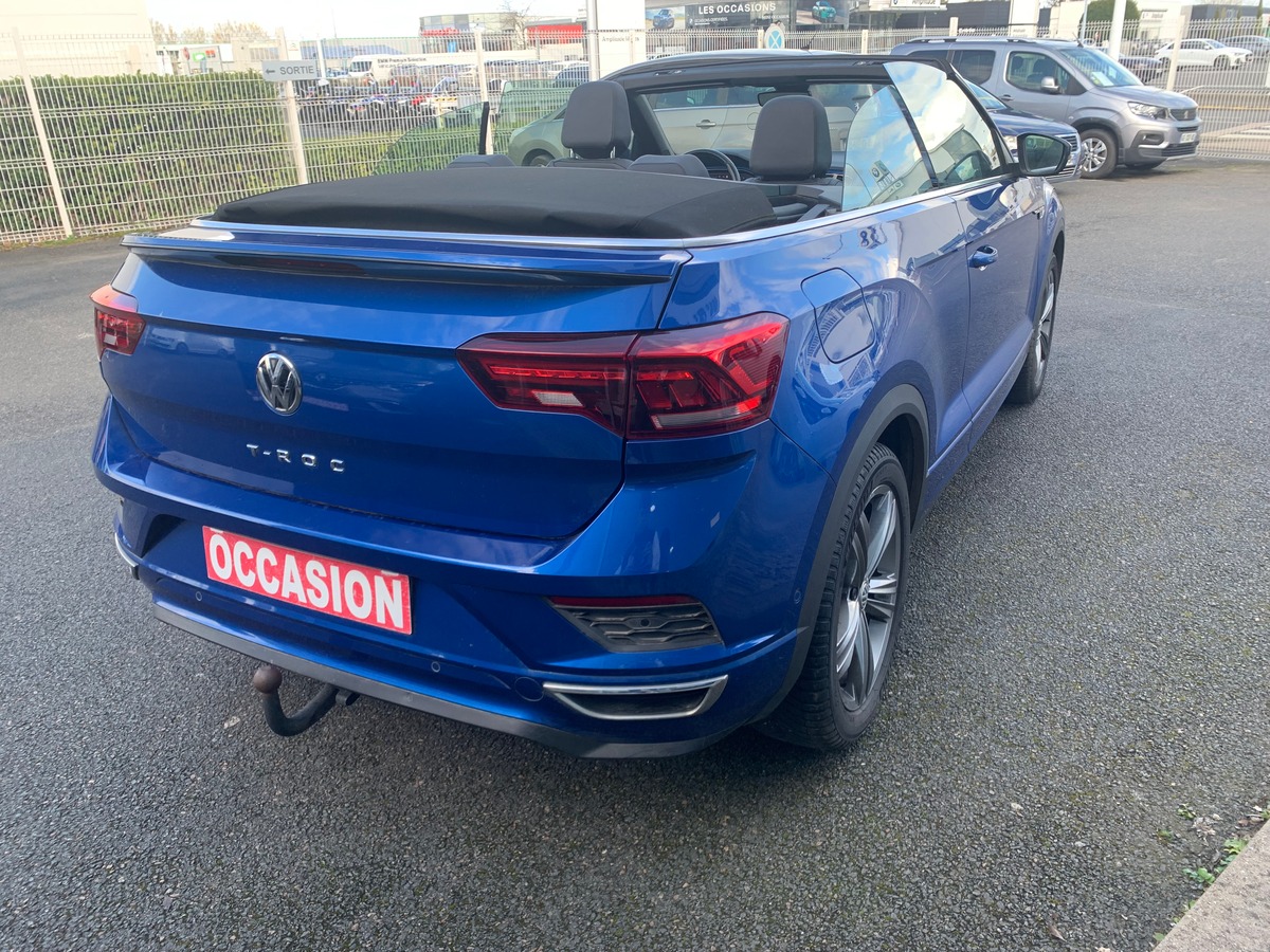 Volkswagen T-Roc Cabriolet 150 ch | R-line | Caméra de recul | Apple car play | Régulateur vitesse