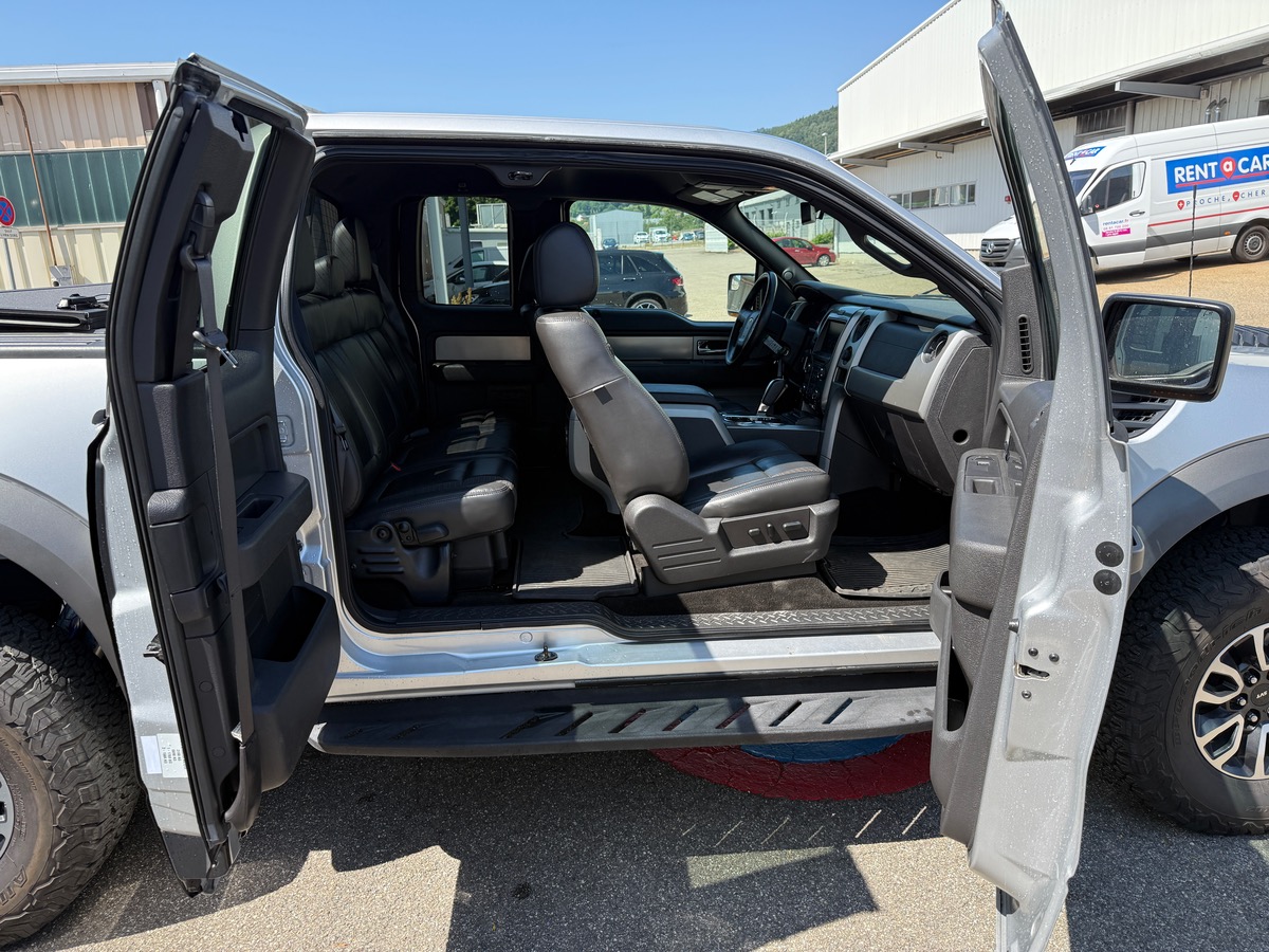 Ford F 150 RAPTOR SVT Pick-Up SuperCab V8 6.2L 411cv 4X4  CTTE 4 Places, Attelage, Camera, SONY