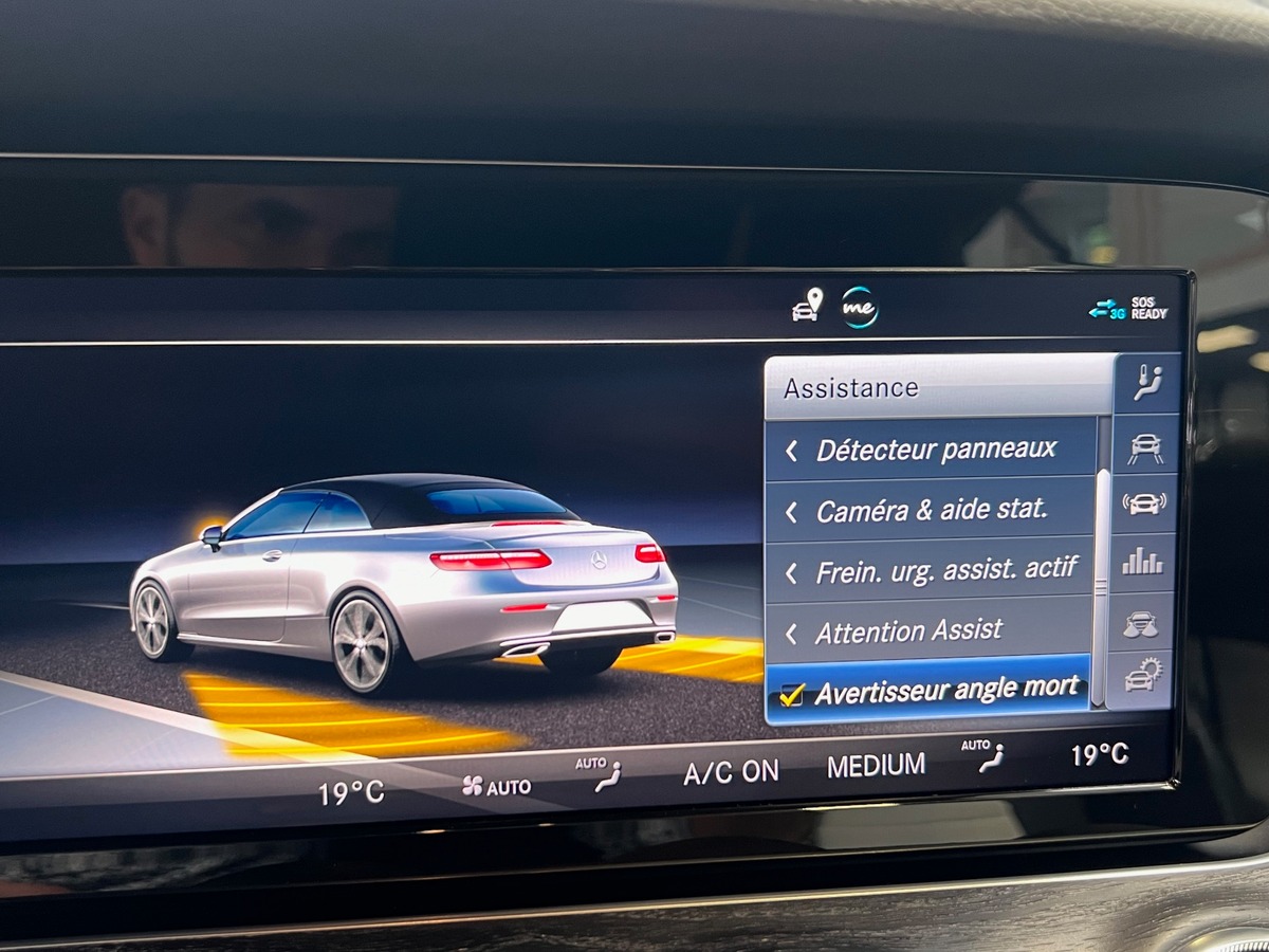Mercedes-Benz Classe E Cabriolet V CABRIOLET 220 D 194 ch 9G-TRONIC AMG LINE FULL E220 