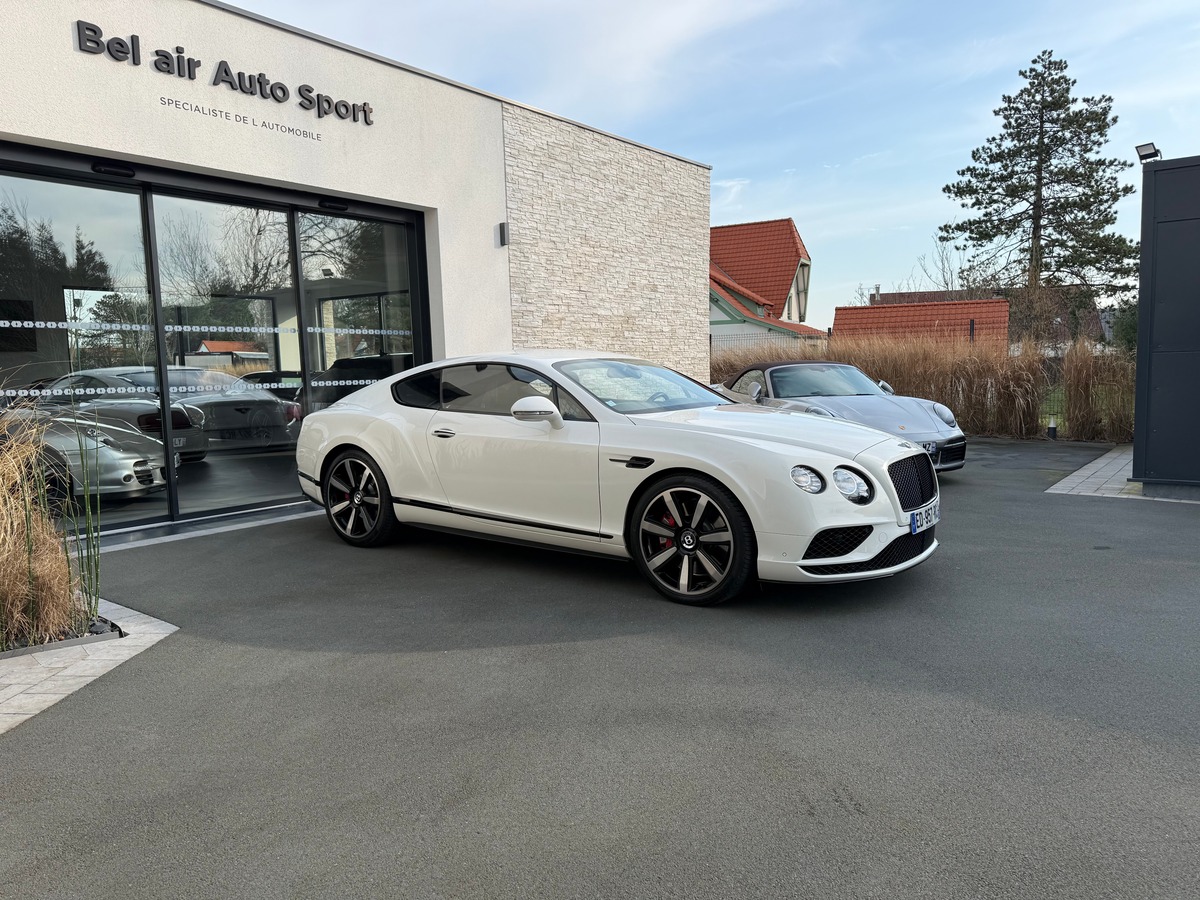 Bentley Continental GT 4.0 V8 S 528 CH / CARNET / 48101 KMS