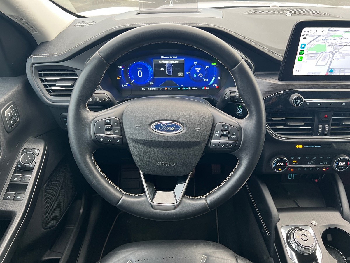 Ford KUGA PHEV 225 ch | VIGNALE | Toit Panoramique | Attelage | Roue secours | Pack Technologique