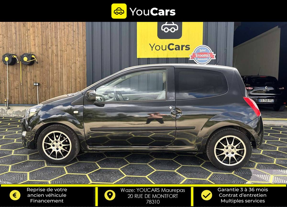 RENAULT Twingo 2 II Phase  1.2 i Quickshift 75 cv Boîte auto INITIALE PARIS