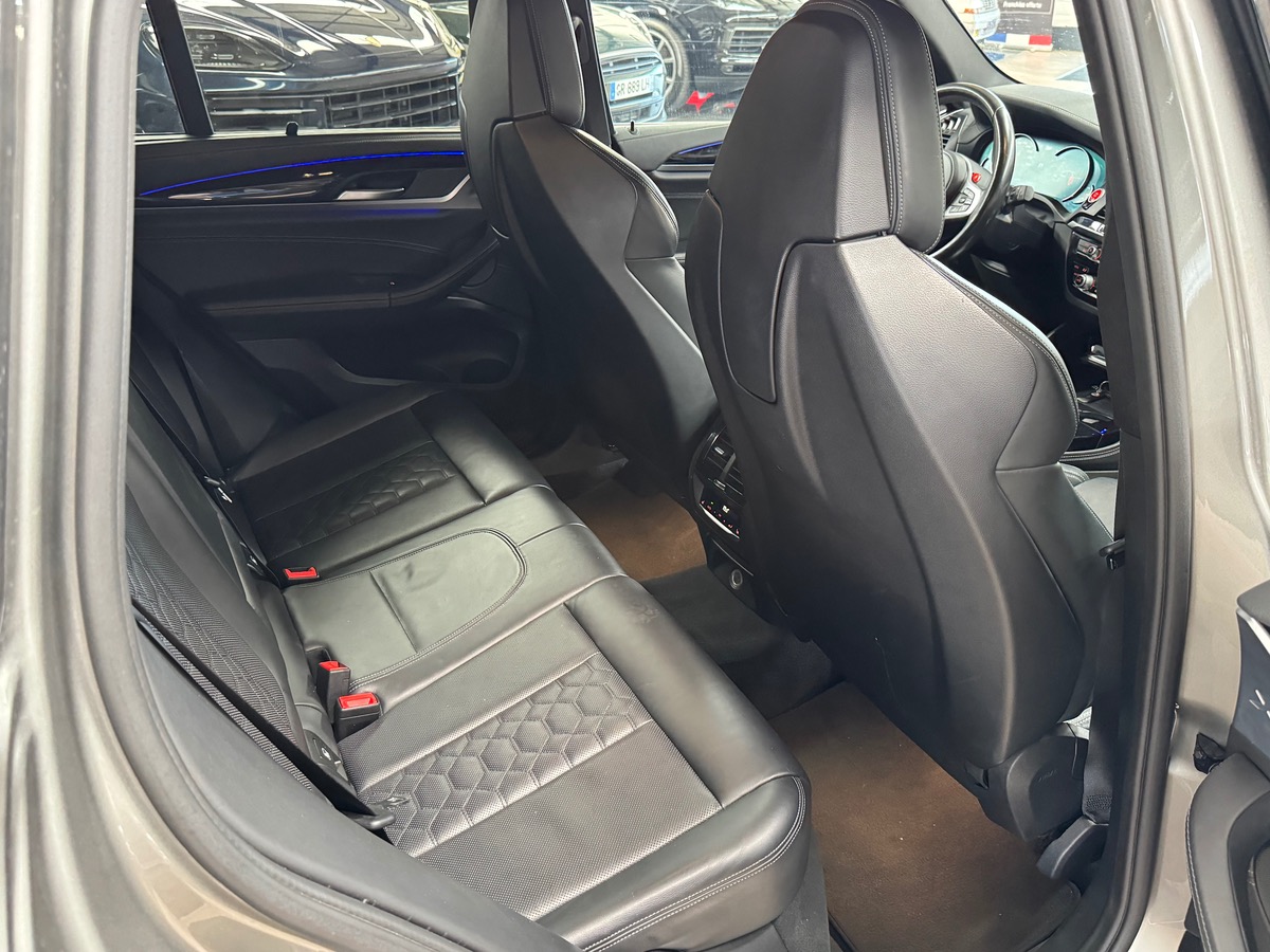 Bmw X3 M COMPÉTITION F97 XDRIVE 510CV STEPTRONIC8 360°/UHD/HARMAN/ATTELAGE ELEC C