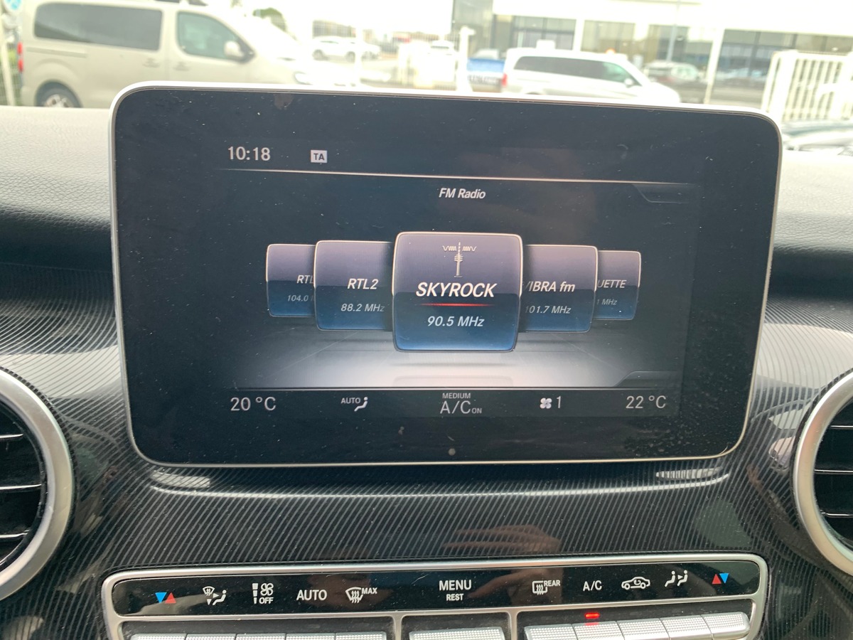 Mercedes-Benz Classe V 190 ch | Attelage | Caméra de recul | Avertisseur angles morts | 6 Places