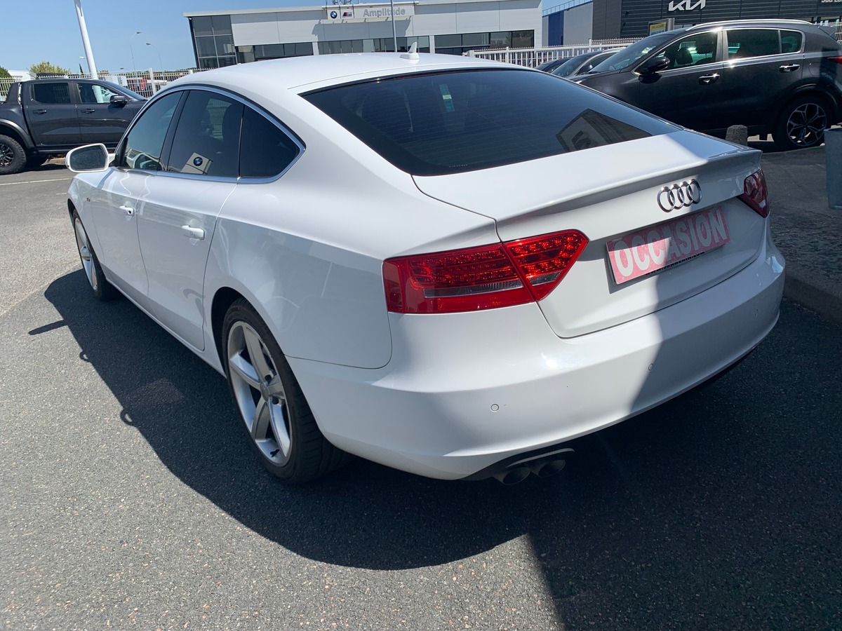 Audi A5 Sportback 170 chevaux | 2.0 TDi | S Line | Régulateur de vitesse | GPS | Aide stationnement