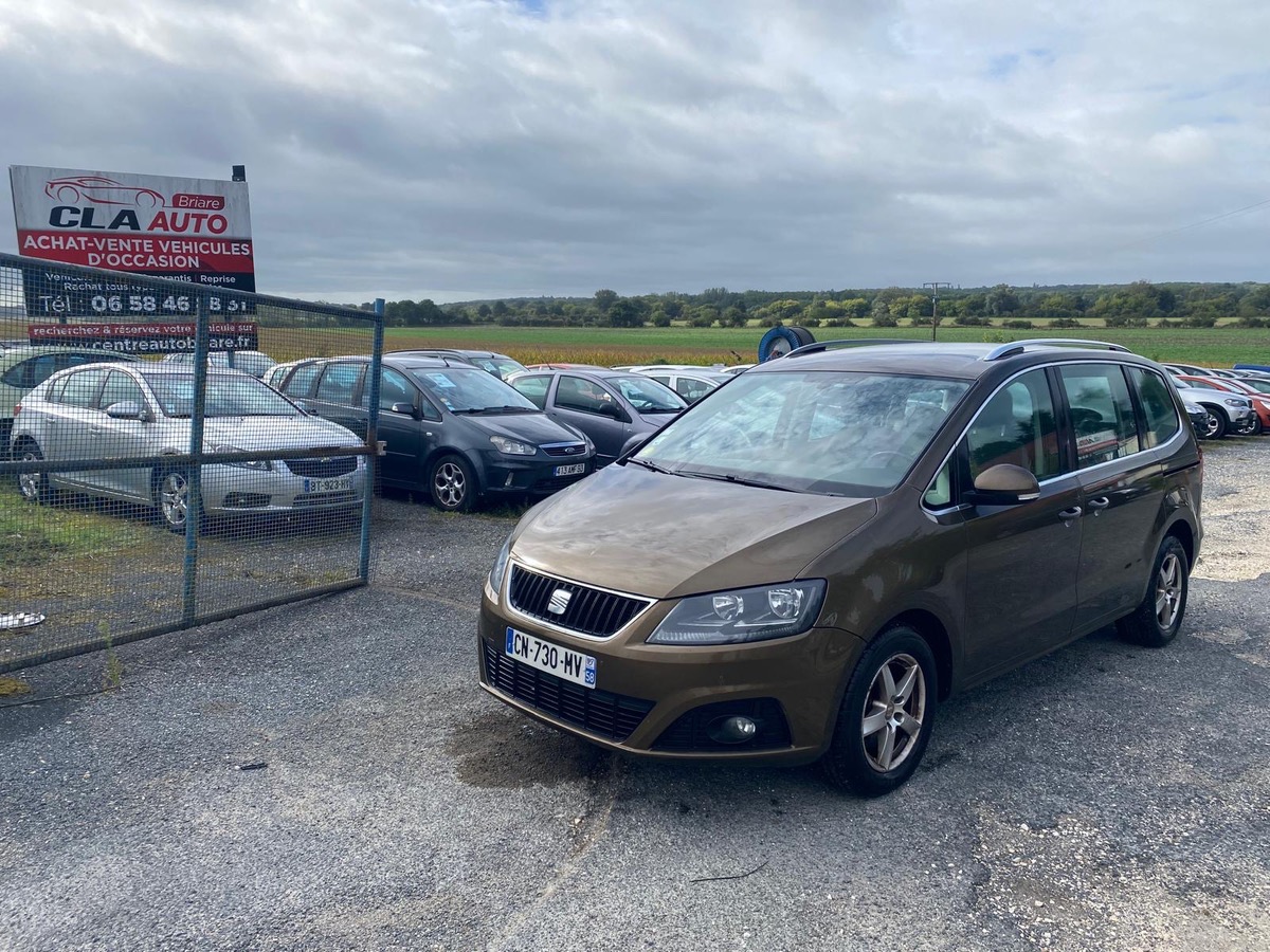 Seat Alhambra 2.0 tdi 140cv 7 places contrôle technique ok 
