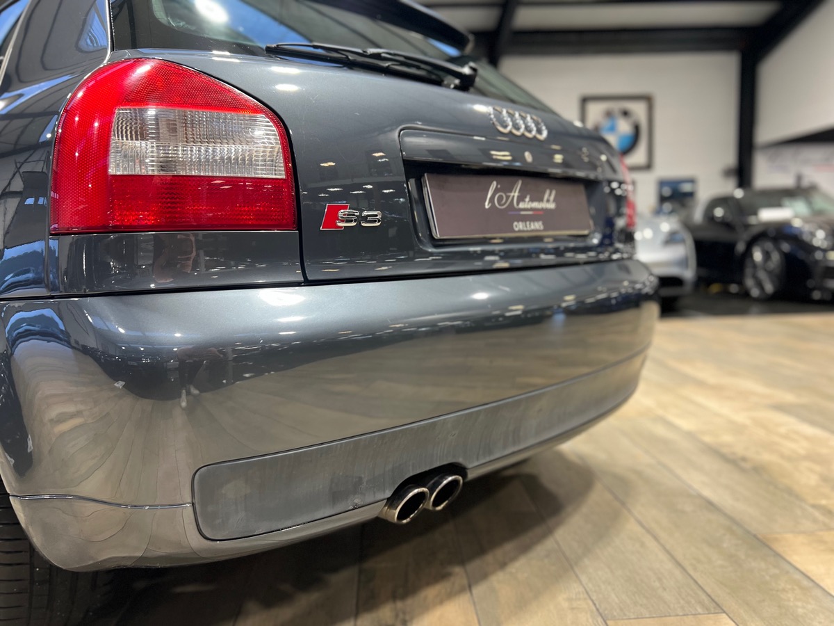 Audi S3 QUATTRO 1.8 T 225 cv (suivi complet)