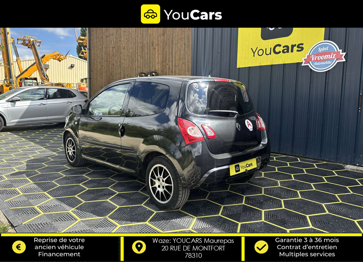 RENAULT Twingo 2 II Phase  1.2 i Quickshift 75 cv Boîte auto INITIALE PARIS
