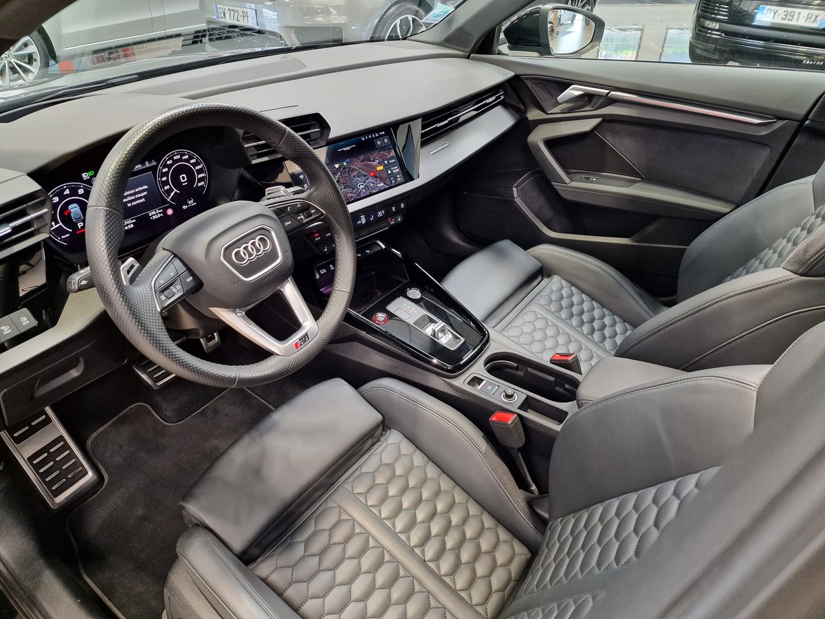 Audi RS3 SPORTBACK 2.5 TFSI 400 CH FULL BLACK FRANCAISE 