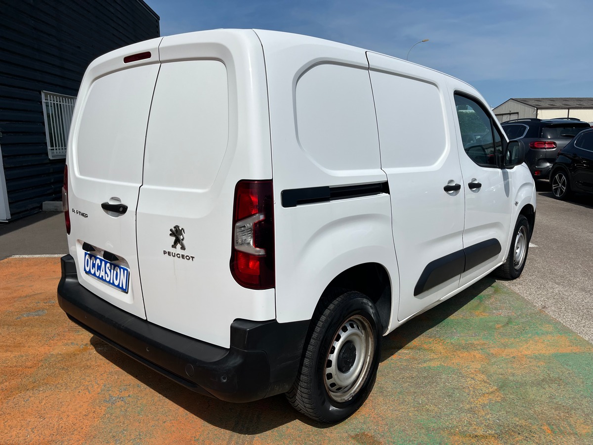 Peugeot Partner standard 650 kg L1 1.5 BlueHDi 75 CH tva récupérable 1ERE MAIN