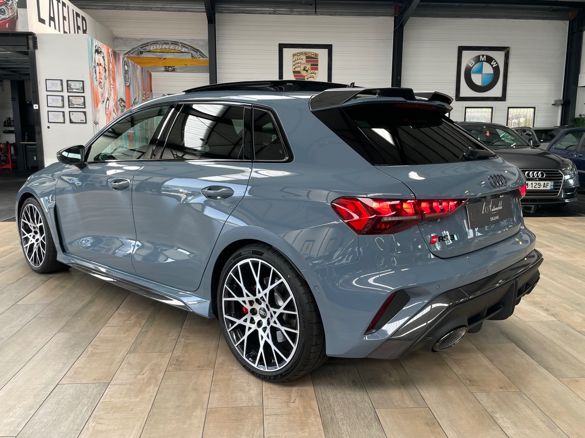Audi RS3 Sportback 2.5 TFSI 400CV S TRONIC 7 QUATTRO - FACELIFT 2025 - NEUVE