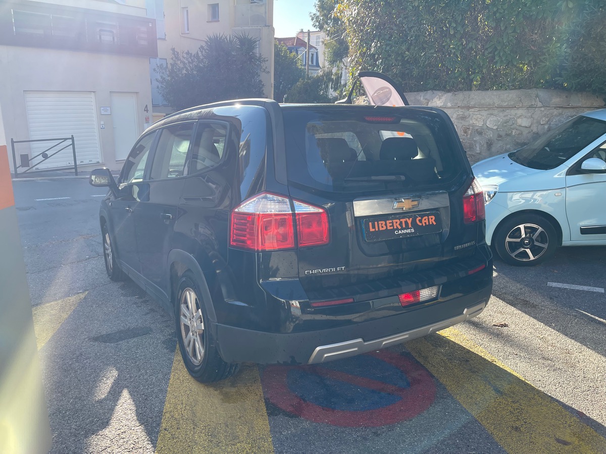 Chevrolet Orlando LT+ 2.0 VCDI 131 CV / 1er Main / 7 places / GPS / Moteur à Chaine / Clim Auto
