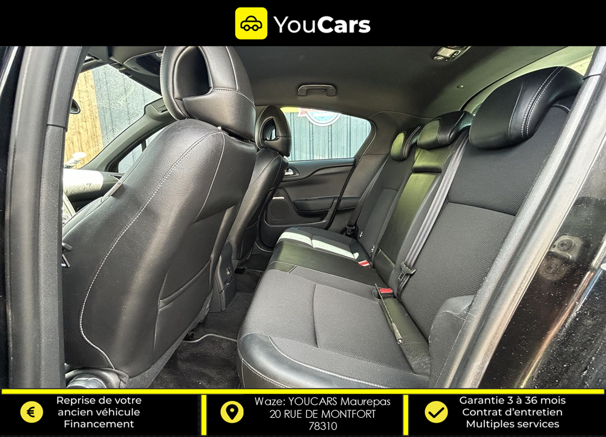 Citroën DS4 CHIC 1.6 HDi 115 cv ENTRETIEN CITROEN - KIT DISTRIBUTON FAIT - TOIT ZENITH